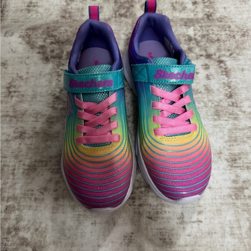 Skechers Kids' Multicolor Gradient Sneakers